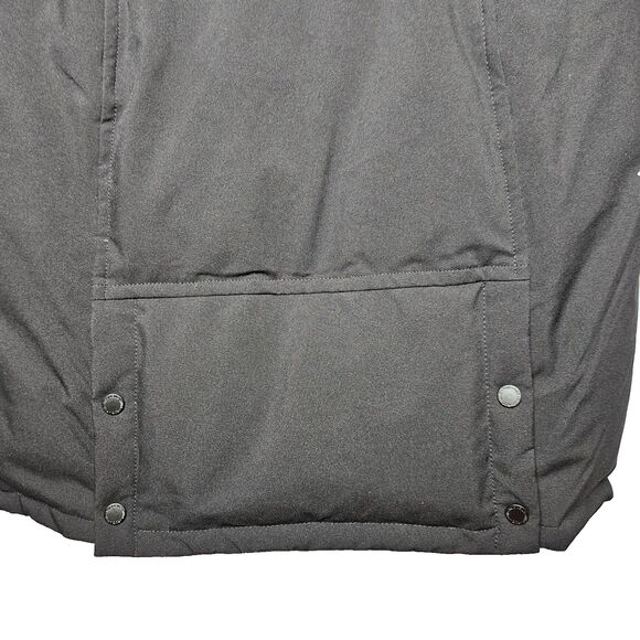 RUD BY RUDSAK Winter Coat Women's Large Black Faux Fur Trim Down Feathers Parka - Picture 13 of 16